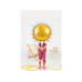 Partydeco Folienballon Sonne 90 cm, Gelb Partydeco Folienballon Sonne 90 cm, Gelb