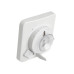 TFA Dostmann Funkuhr mit Timer Weiss