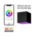 hombli Gartenleuchte Smart Wall Light 2 x 3W, RGB+CCT, Schwarz