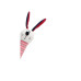 GiGwi Hunde-Spielzeug Crunchy Neck, Hase S, Rosa