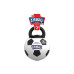 GiGwi Hunde-Spielzeug Jumpball, Fussball, Weiss/Schwarz GiGwi Hunde-Spielzeug Jumpball, Fussball, Weiss/Schwarz