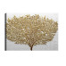 Wallxpert Bild Golden Tree 70 x 100 cm