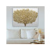 Wallxpert Bild Golden Tree 70 x 100 cm