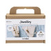 Creativ Company Schmuck Bastelset Halskette und Ohrringe aus Kristallen