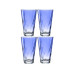 Leonardo Trinkglas Twist 300 ml, 4 Stück, Blau Leonardo Trinkglas Twist 300 ml, 4 Stück, Blau
