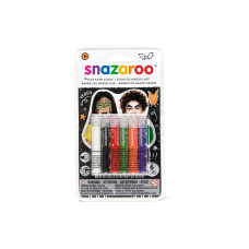 Snazaroo Zubehör Schminkstifte Halloween, 6 Stück