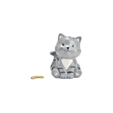 G. Wurm Spardose Katze 12 x 16 x 10 cm