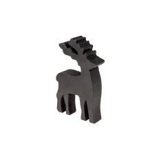 Opiflor Aufsteller Hirsch Schwarz