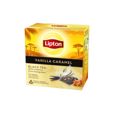Lipton Teebeutel Schwarztee Vanilla Caramel 20 Stück