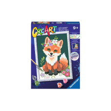 Ravensburger Malen nach Zahlen CreArt: Flower Fox
