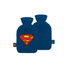 Arditex Bettflasche Superman gestickt Dunkelblau