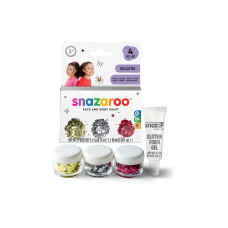 Snazaroo Glitzer Set Grob, 3 Farben