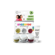 Snazaroo Glitzer Set Fein, 3 Farben
