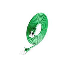 SLIM Slimpatchkabel RJ-45, Cat 6A, U/FTP, 0.15 m, Grün SLIM Slimpatchkabel RJ-45, Cat 6A, U/FTP, 0.15 m, Grün