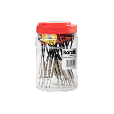 Karella Dartpfeile Steeldart in Dose 24 Stück Karella Dartpfeile Steeldart in Dose 24 Stück