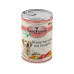 LandFleisch Nassfutter Classic Rinderherzen mit Nudeln, 6 x 400 g
