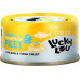 Lucky Lou Nassfutter Extra Food Hühner-&Thunfischfilet in Sud, 70 g