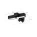 Philips Hue White & Col. Amb. Centris Cross 3er-Spot Schwarz