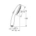 GROHE Handbrause Vitalio Start 110 Chrom