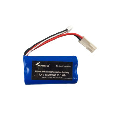 Amewi RC-Akku Li-Ion 1500 mAh 7.4 V, 20C Amewi RC-Akku Li-Ion 1500 mAh 7.4 V, 20C