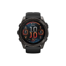 GARMIN Sportuhr Fenix 8 AMOLED Sapphire, 51 mm Dunkelgrau