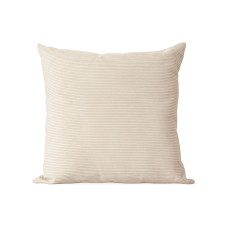 Hubatka Kissenbezug Cord 45 x 45 cm, Vanille