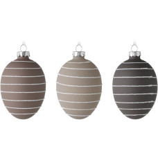 EGLO Aufhänger Fintry 3 Stück, Beige/Crème/Taupe