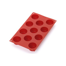 Lékué Muffin Backform Silikon, Rot, 11 Mulden Lékué Muffin Backform Silikon, Rot, 11 Mulden