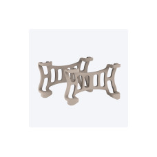 tractive GPS-Tracker Dog 6 Klammern braun 2 Stück