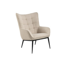 AC Design Sessel Redding Stahl/Textil, Beige