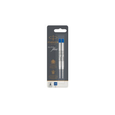 Parker Patrone Quinkflow Mine 2 x Blau, Medium (M)