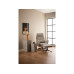 AC Design Sessel London Stahl/Textil, Beige