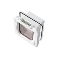 Cat Mate Freilauftür Elite Microchip Weiss