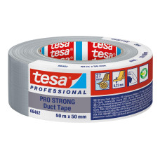 tesa Klebeband Pro Strong Duct Tape Grau, 50 m x 50 mm