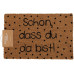 Boltze Fussmatte You 40 cm x 60 cm Boltze Fussmatte You 40 cm x 60 cm