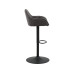 AC Design Barhocker Brooke, 2 Stück, 52 x 109 cm, Anthrazit
