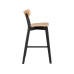 AC Design Barhocker Roxby, 2 Stück, 45 x 105 cm, Braun