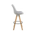 AC Design Barhocker Dima, 2 Stück, 48.5 x 111.5 cm, Hellgrau