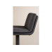 AC Design Barhocker Flynn, 2 Stück, 44 x 107 cm, Dunkelgrau