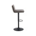 AC Design Barhocker Flynn, 2 Stück, 44 x 107 cm, Hellgrau/Braun