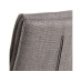 AC Design Barhocker Flynn, 2 Stück, 44 x 107 cm, Hellgrau/Braun