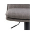 AC Design Barhocker Flynn, 2 Stück, 44 x 107 cm, Hellgrau/Braun