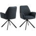 AC Design Stuhl Glenda, 2 Stück, Anthrazit