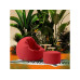 Lumaland Sitzsack 45 x 25 cm, Rot