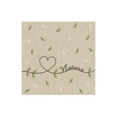 Paper + Design Papierservietten Love of nature 33 cm x 33 cm, 25 Stück Paper + Design Papierservietten Love of nature 33 cm x 33 cm, 25 Stück