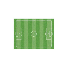 Braun + Company Tischset Womens Football 30 cm x 40 cm, Grün