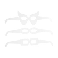 Creativ Company Partybrille 16 Sück, Weiss Creativ Company Partybrille 16 Sück, Weiss