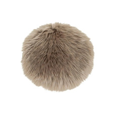 House Nordic Pelzimitat 35 x 35 cm, Braun