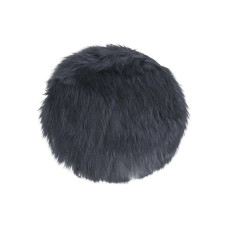 House Nordic Pelzimitat 35 x 35 cm, Grau