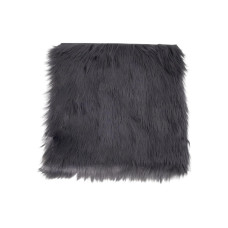 House Nordic Pelzimitat 40 x 40 cm, Grau